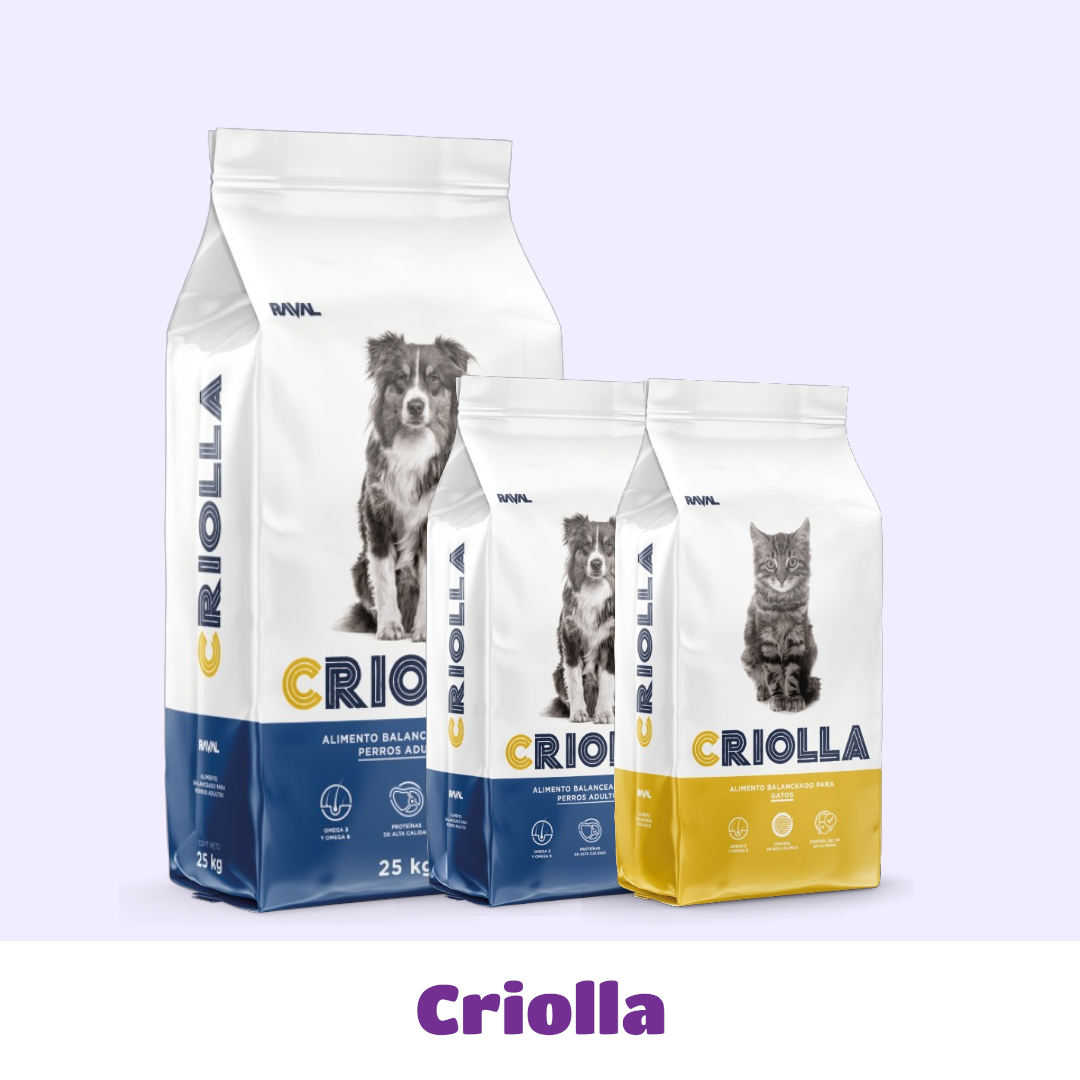 CRIOLLA PERRO Y GATO 32 + 8 KG