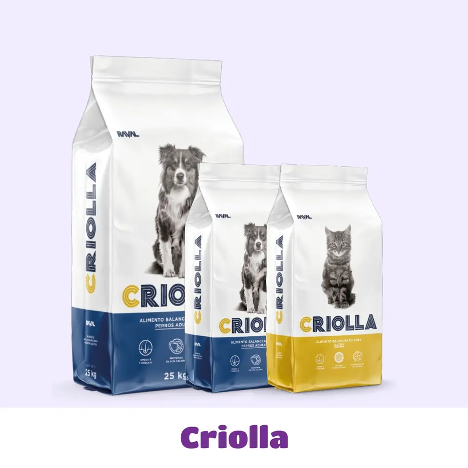 CRIOLLA PERRO Y GATO 32 + 8 KG