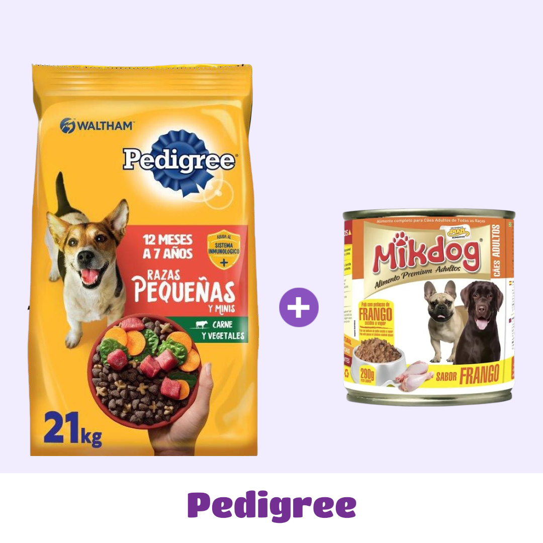 PEDIGREE RAZAS PEQUEÑAS 21 KG