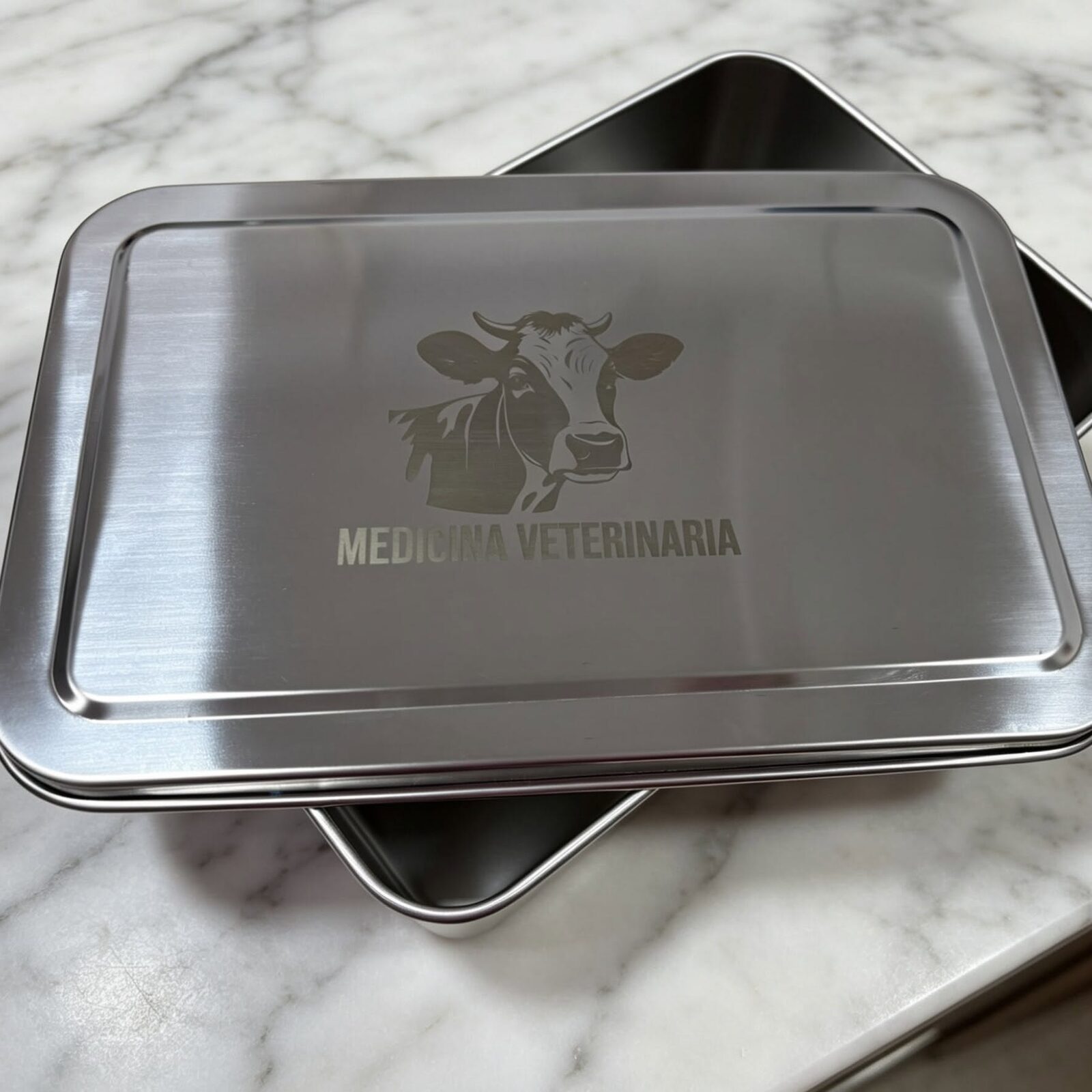 CAJA ACERO INOX GRABADO PERSONALIZADO