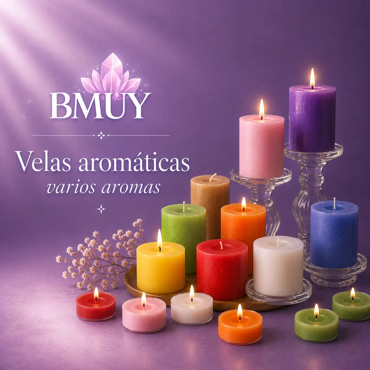 Velas aromáticas