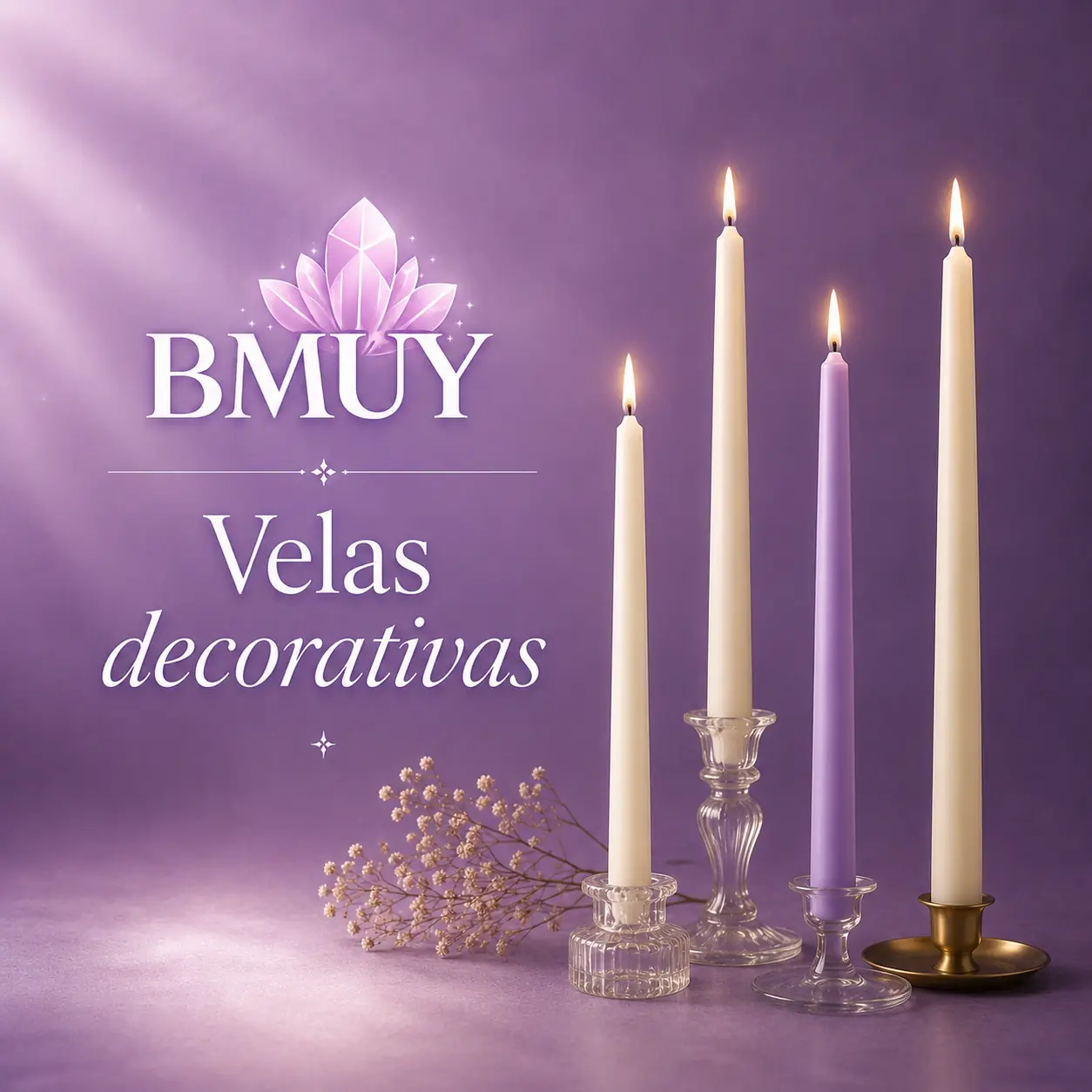 Velas decorativas