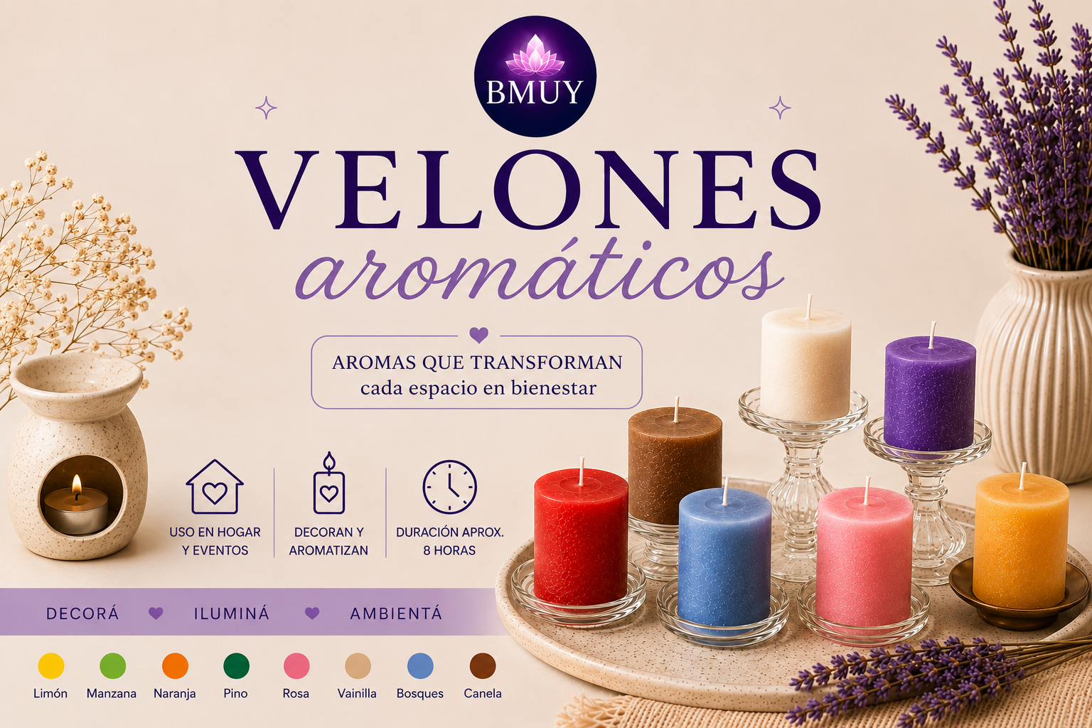 Velón aromático