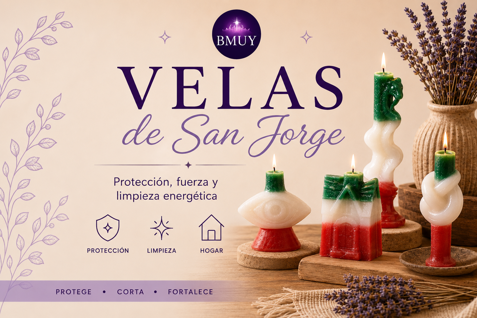 Protección, fuerza y limpieza energética