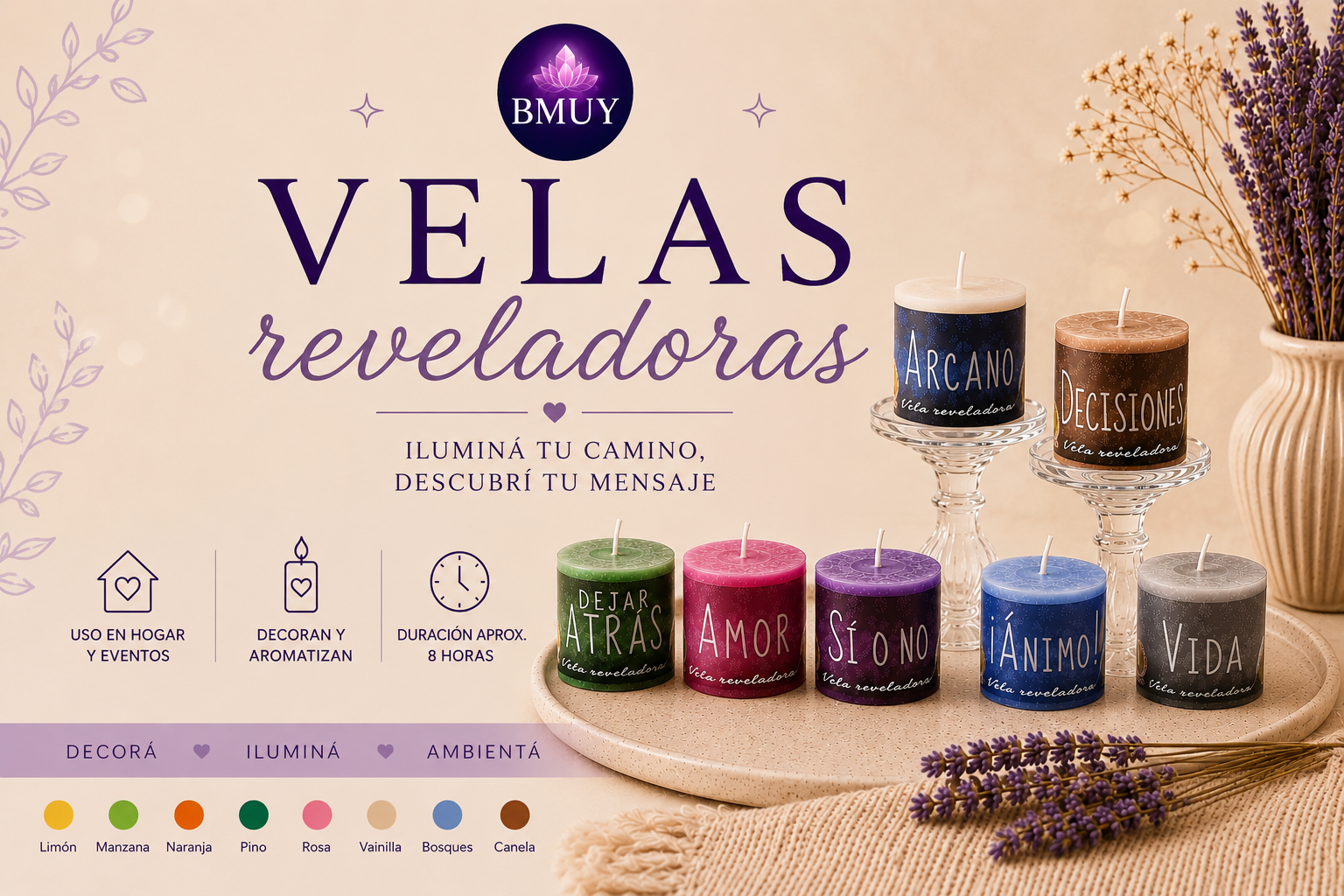Velitas reveladoras