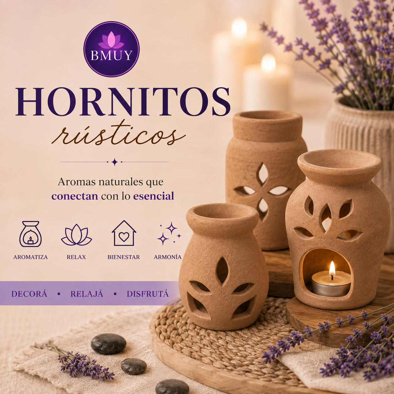Hornitos rústicos