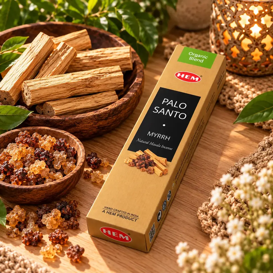 Incienso Masala Palo Santo + Mirra