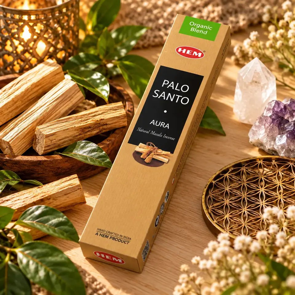 Incienso Masala Palo Santo + Aura