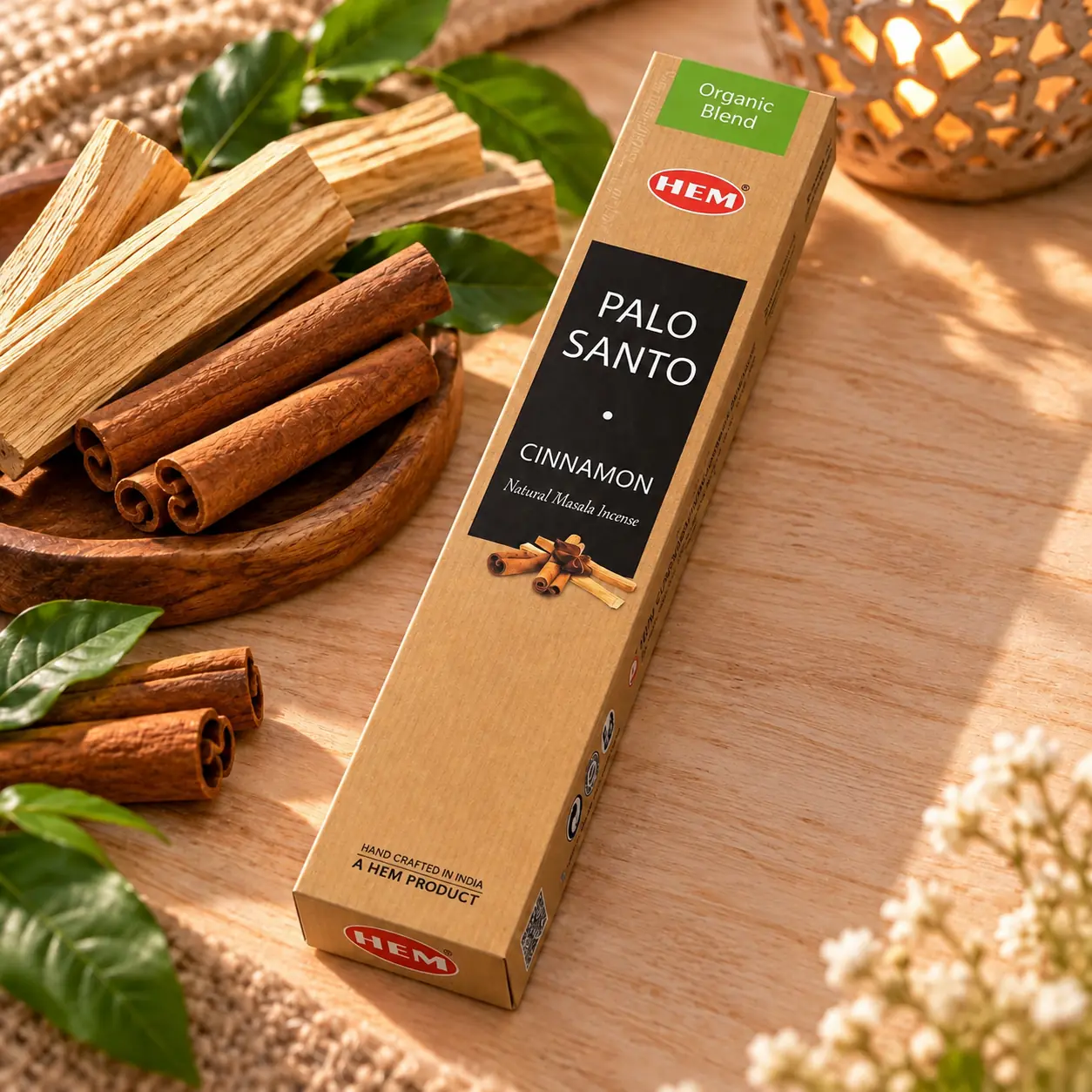 Incienso Masala Palo Santo + Canela