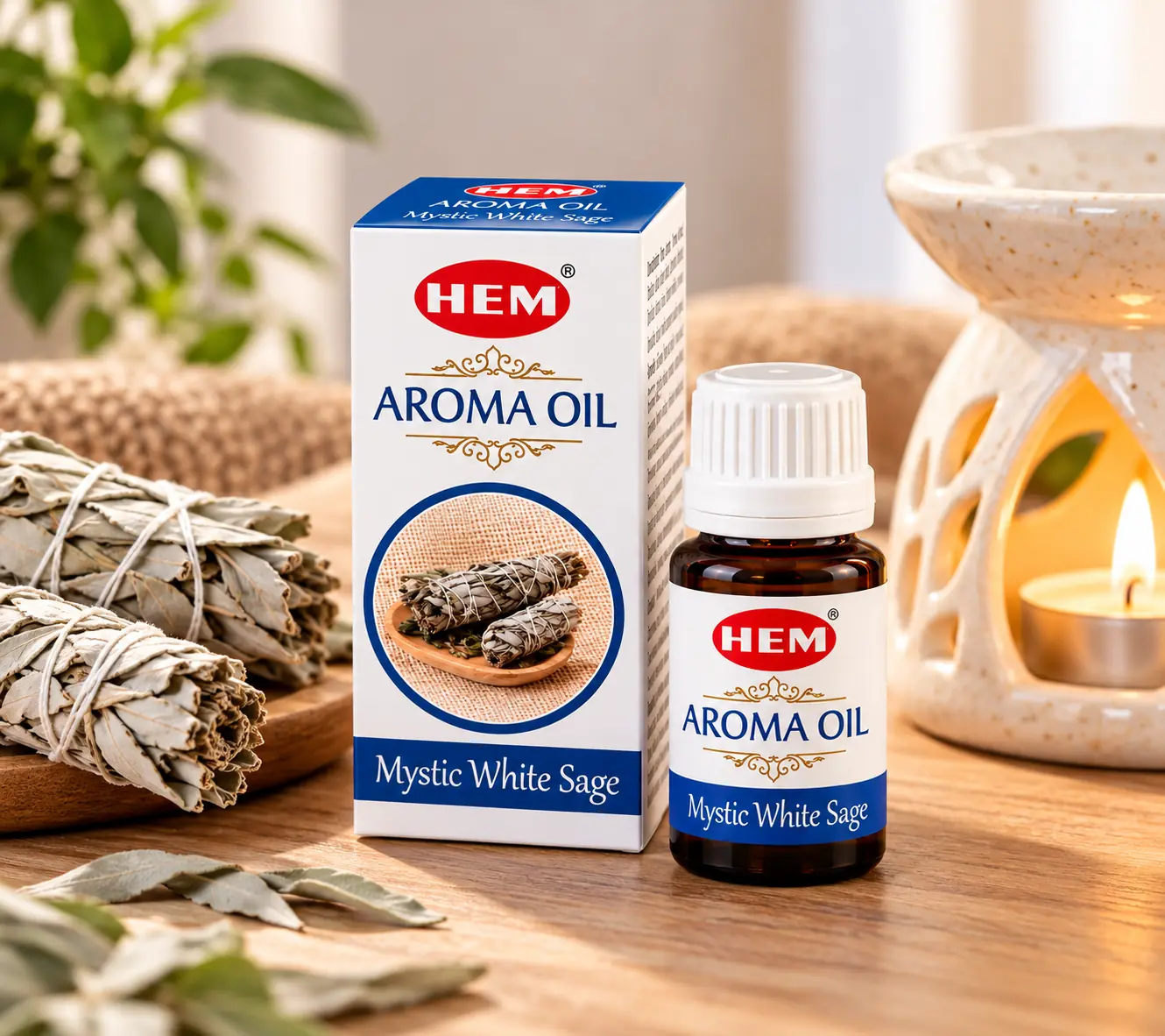 Esencia Aromática Salvia Blanca HEM 10 cc