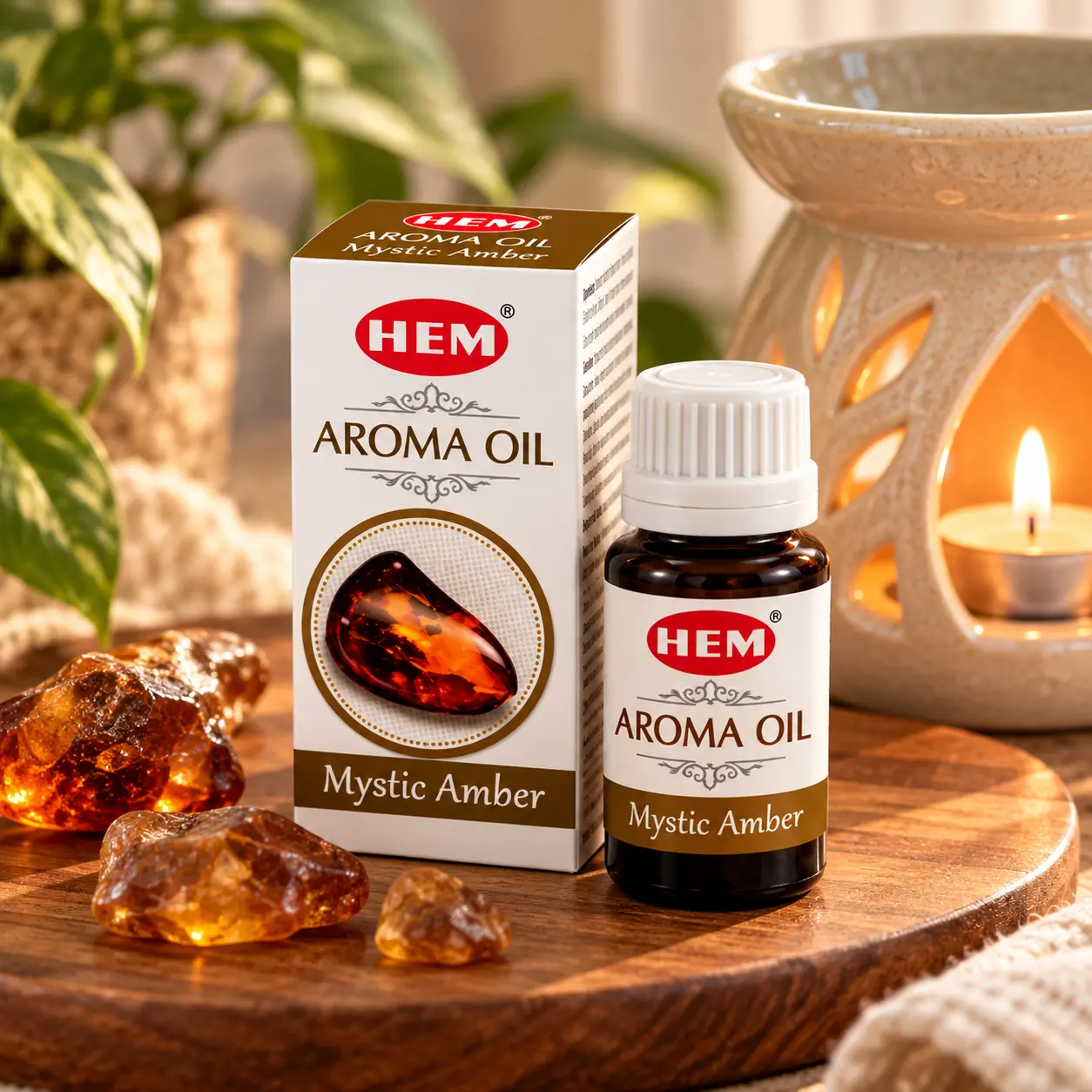 Esencia Aromática Ámbar HEM 10 cc