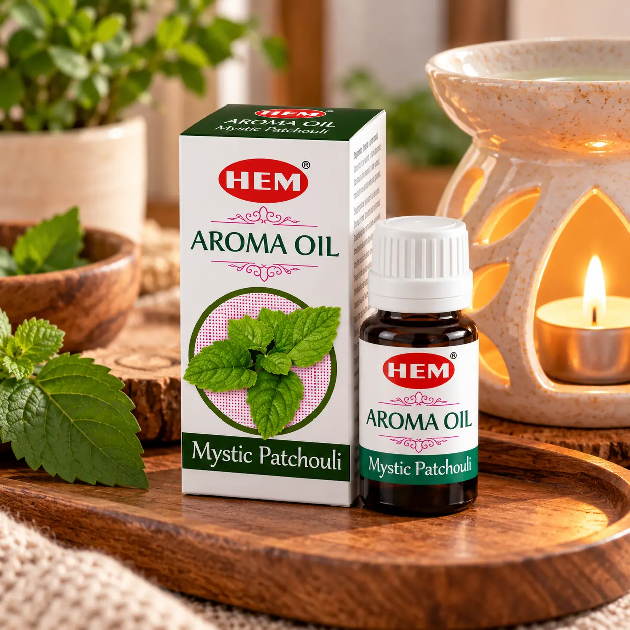 Esencia Aromática Patchouli HEM 10 cc