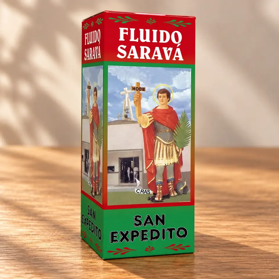 Fluido Saravá San Expedito – Limpieza