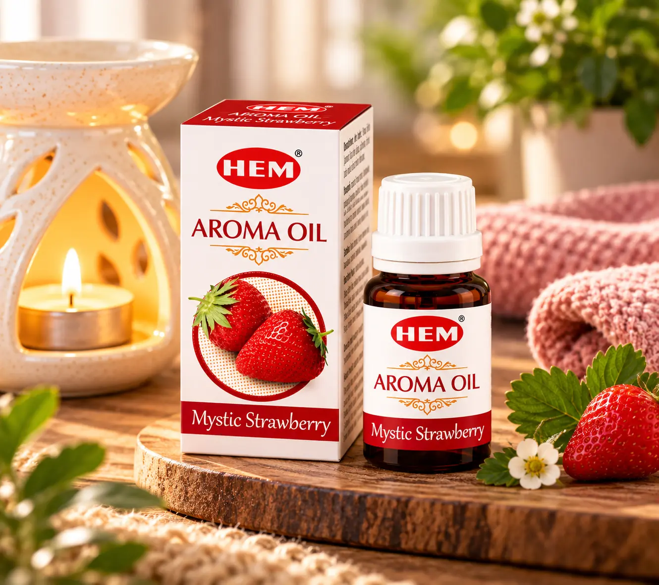 Esencia Aromática Frutilla HEM 10 cc