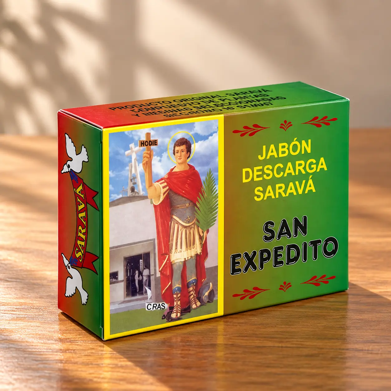 Jabón de Descarga Saravá – San Expedito