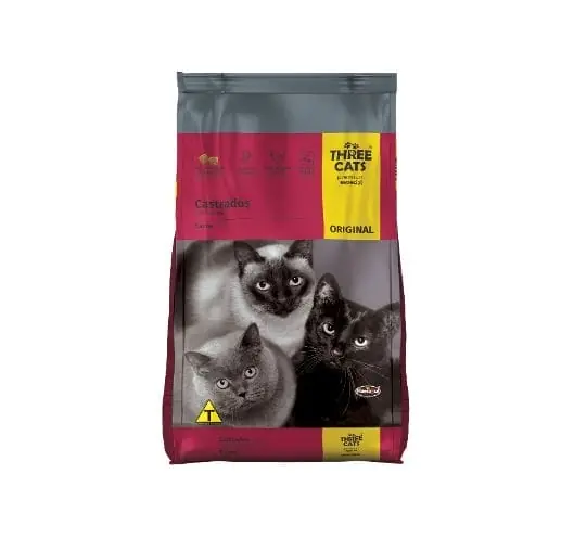 Three Cats Castrado Original 10 kg