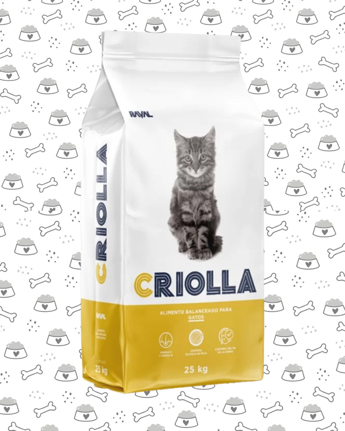 CRIOLLA GATO 25KG