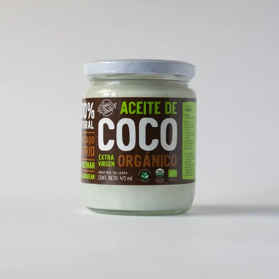 Aceite de coco organico Terra Verde