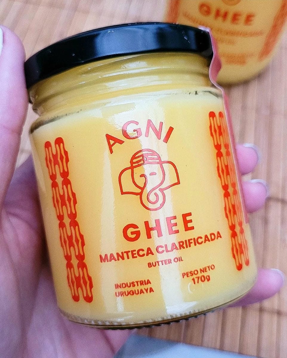 Ghee Agni, manteca clarificada