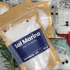 Sal marina natural en grano