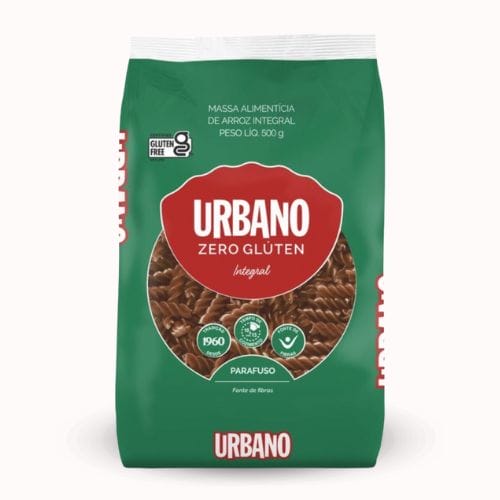 Fideos de arroz integrales sin gluten URBANO 500grs