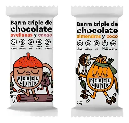 Barritas veganas Rebel Nuts