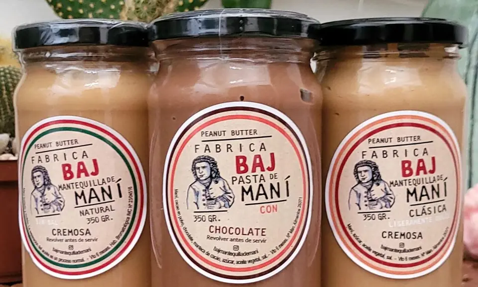 Pasta de mani BAJ 350grs