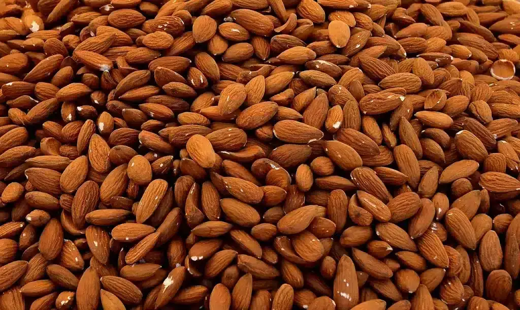 Almendras peladas crudas