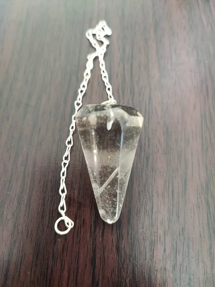 Péndulo Cuarzo Cristal
