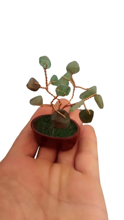 Arbolito de la vida Cuarzo Verde