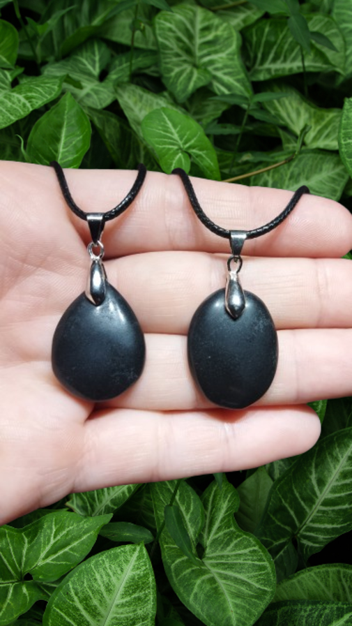 Collar Obsidiana Negra