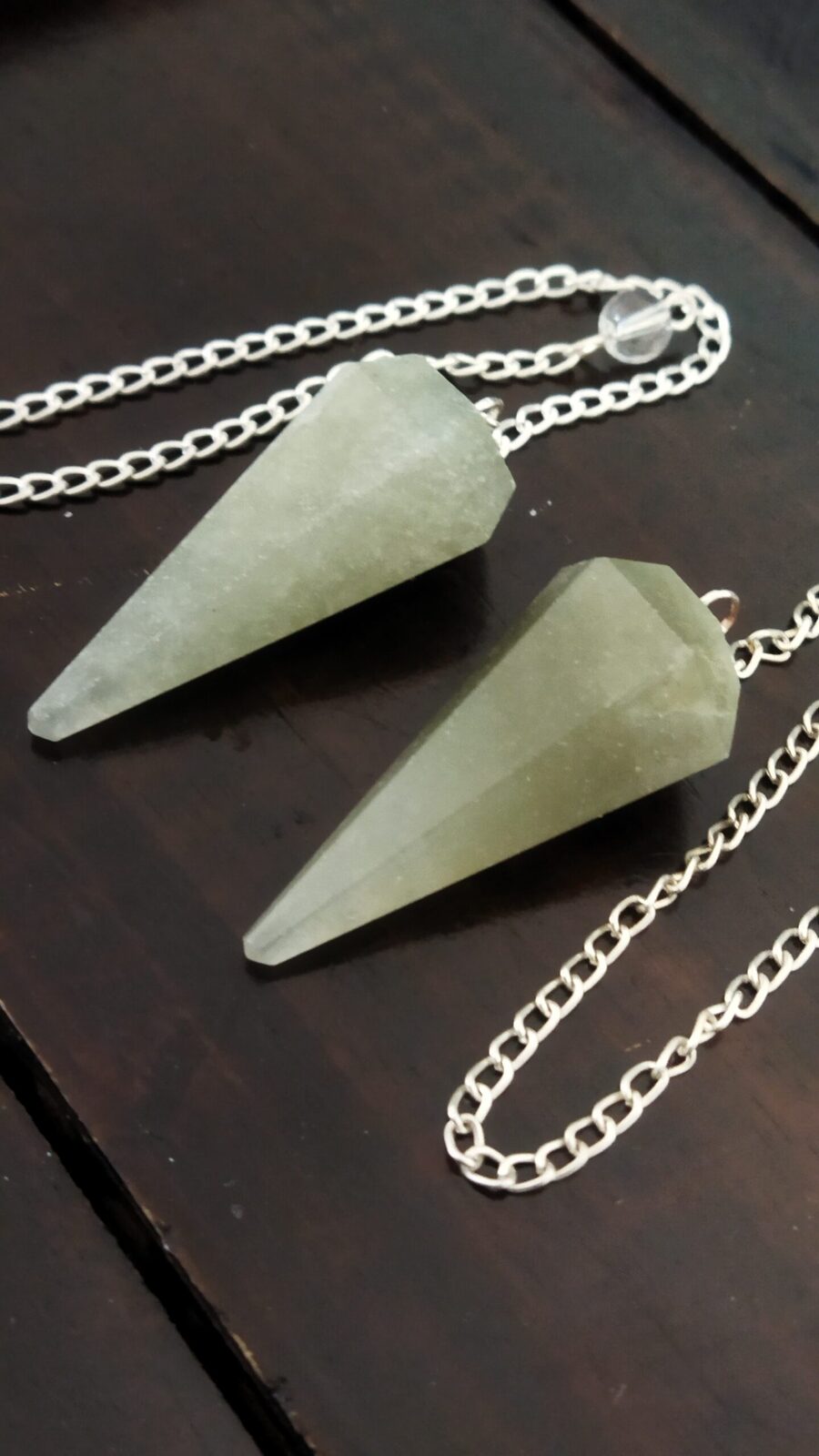 Péndulo Jade Verde