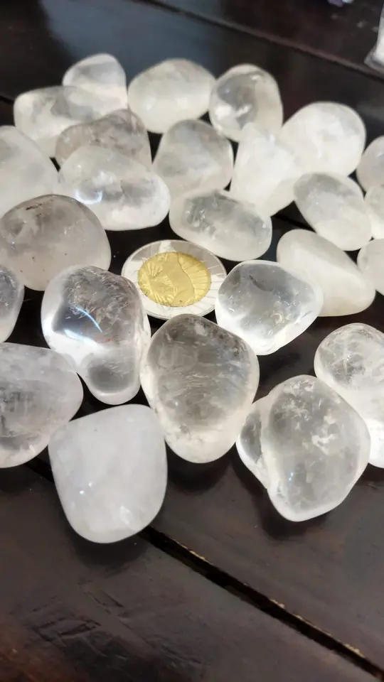 Cuarzo Cristal Rolado