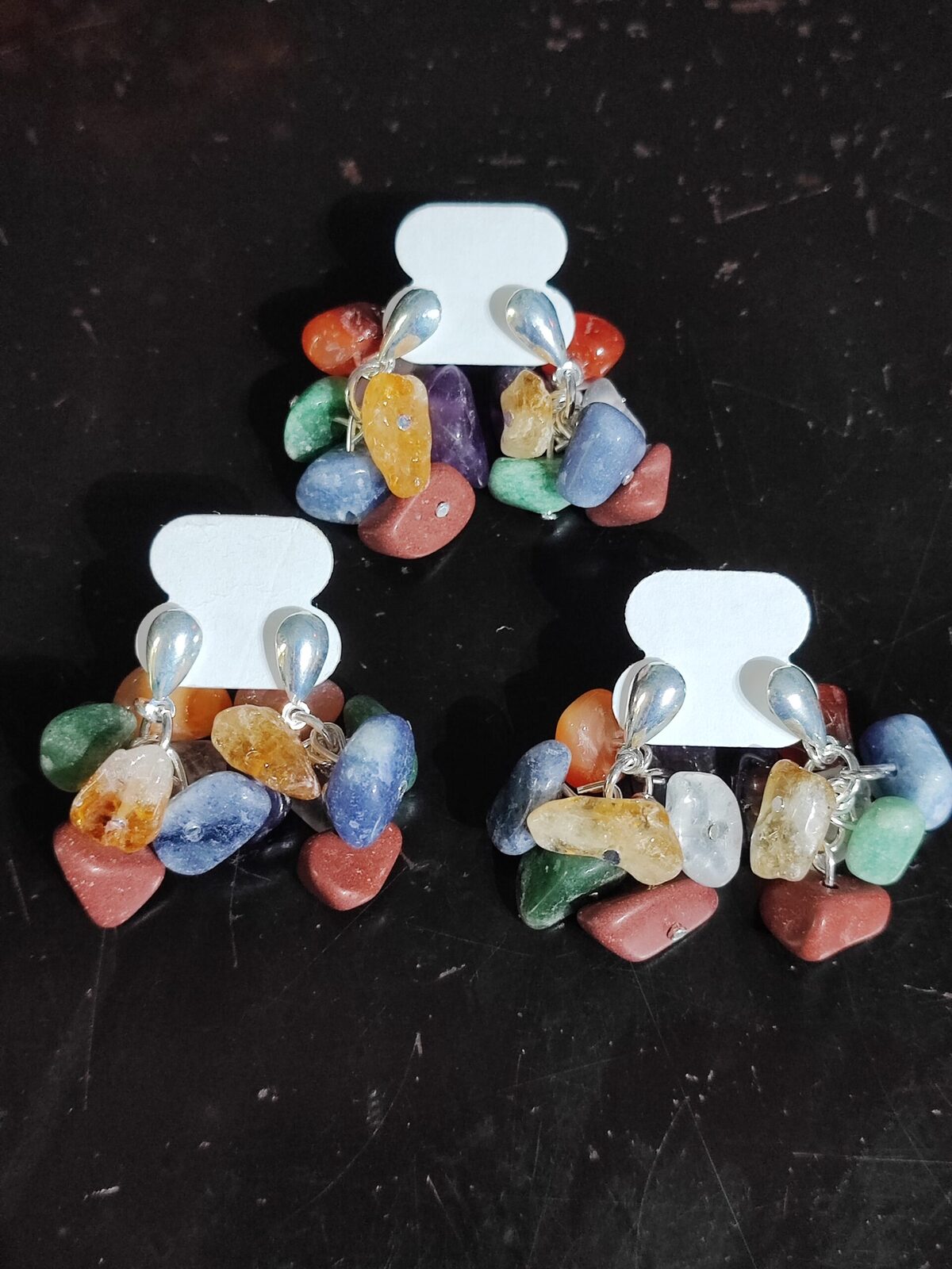 Caravanas De Piedras Energéticas 7 Chakras