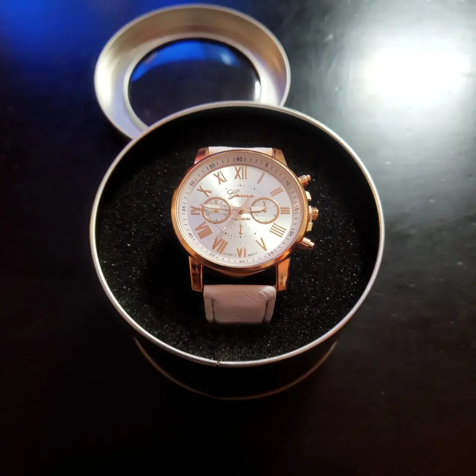 Reloj De Pulsera Analógico Elegancia Y Estilo. Dama,hombre .