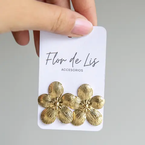 Caravanas Flor