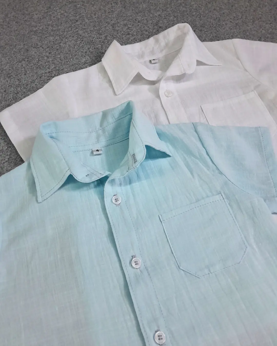 Camisa lisa Tiki | Manga Corta