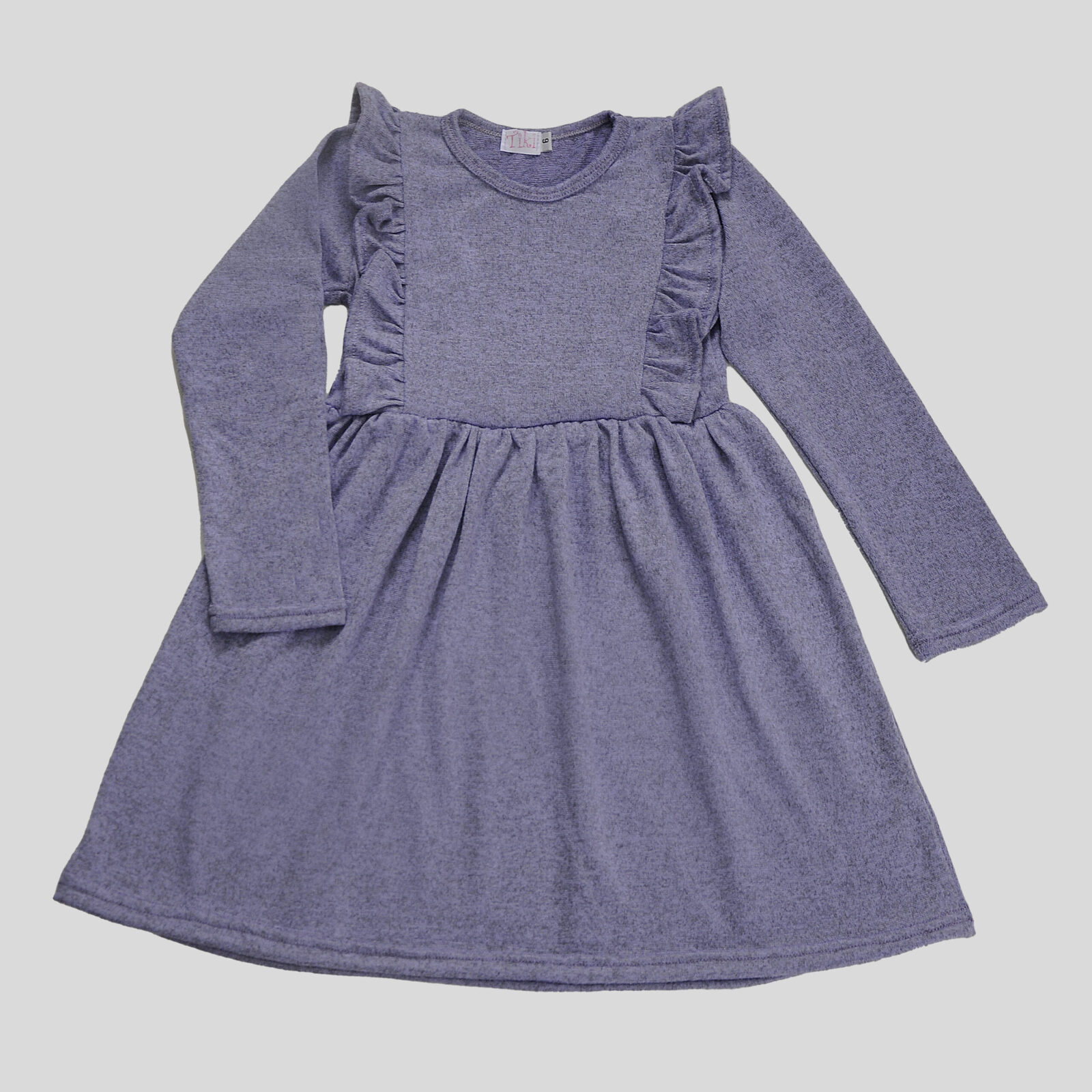 Vestido en Lanilla Liso Niña