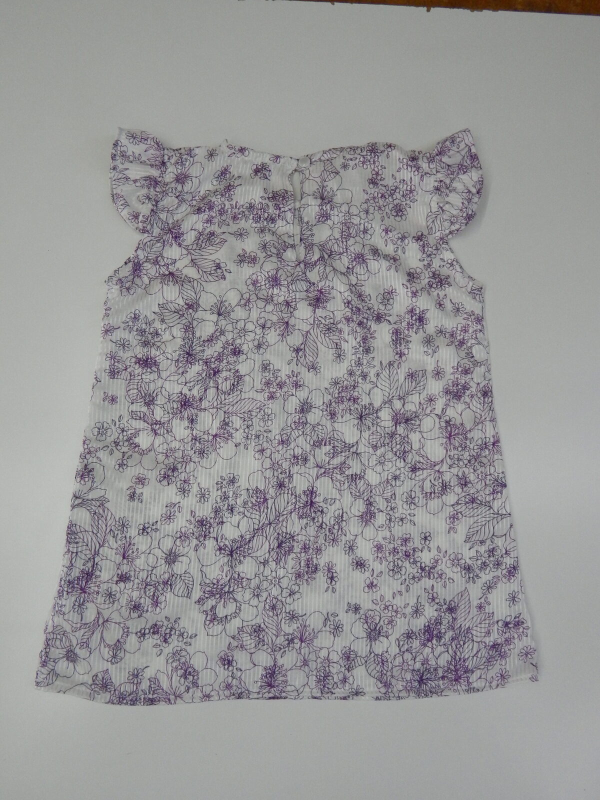 Blusa Floreada en Seda