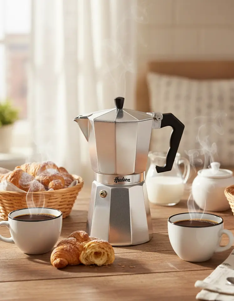 Cafetera italiana Hudson