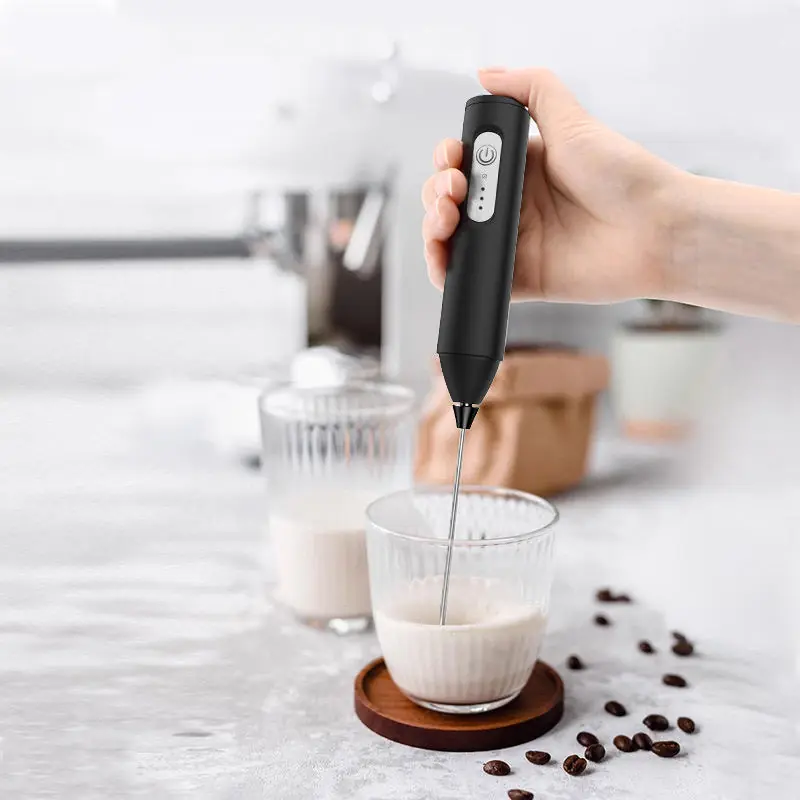 Batidor De Cocina Usb Tres Velocidades, Cafe