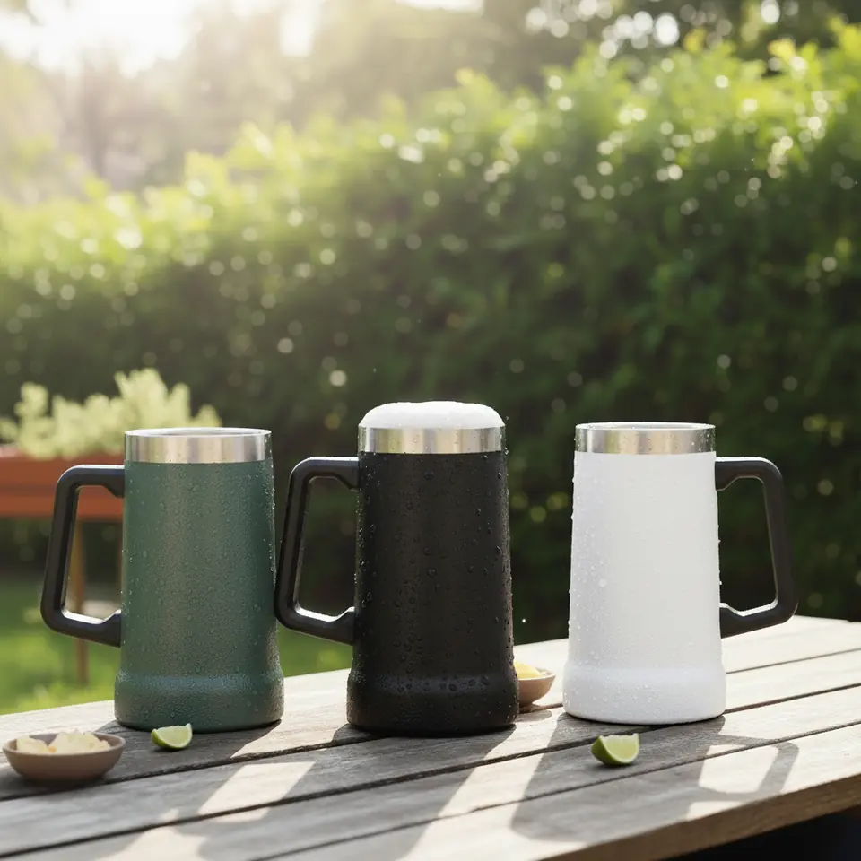 Jarra cervecera acero inox
