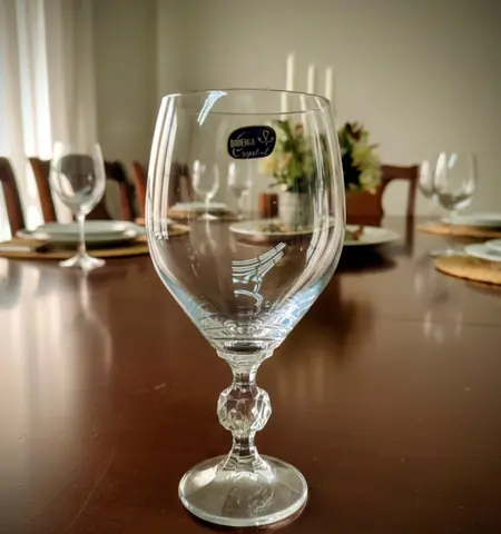 Copa Claudia Bohemia de cristal 415ml x6