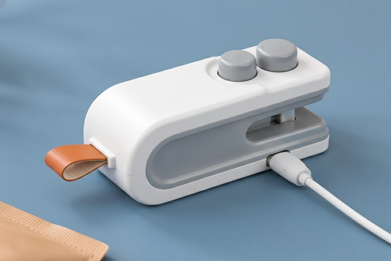 Sellador De Bolsas Usb Blanco