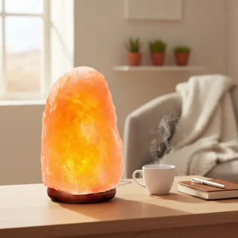 Lámpara de Sal Himalaya 1.5-2kg con dimmer