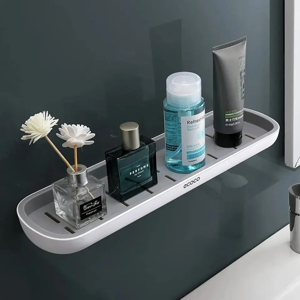 Estante De Ducha De Baño, Montado En La Pared, Organizador