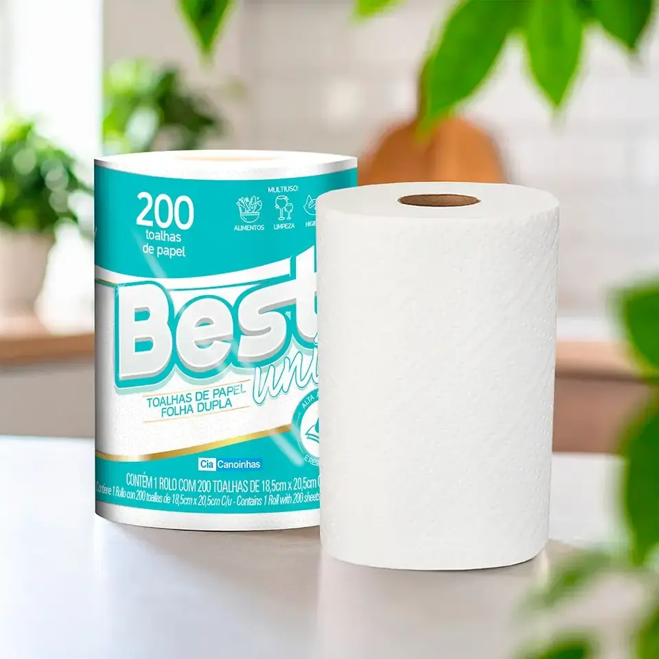 Toallas Rollo De Papel Best 200 Hojas