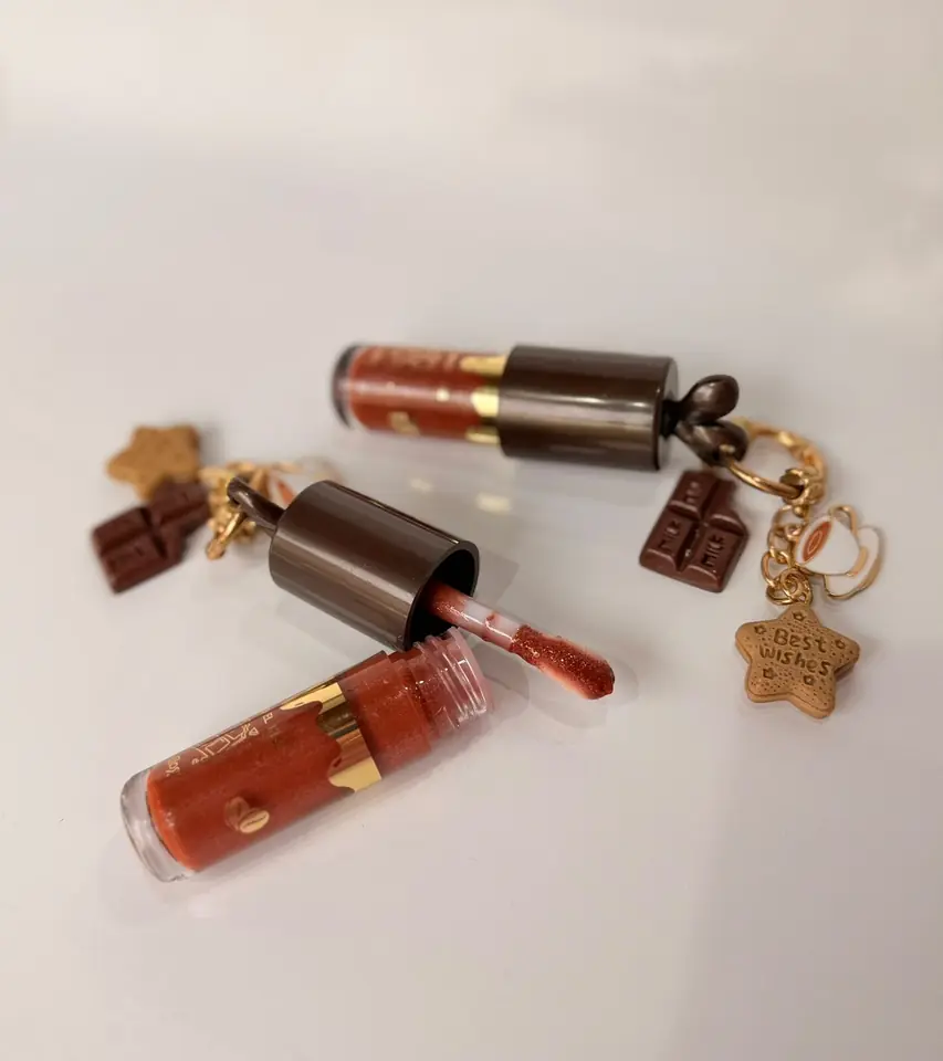 Gloss de chocolate con llavero
