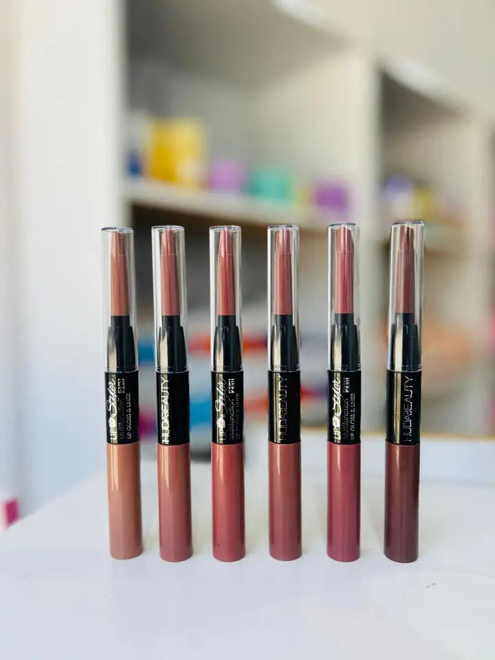 Labial duo delineador y labial matte