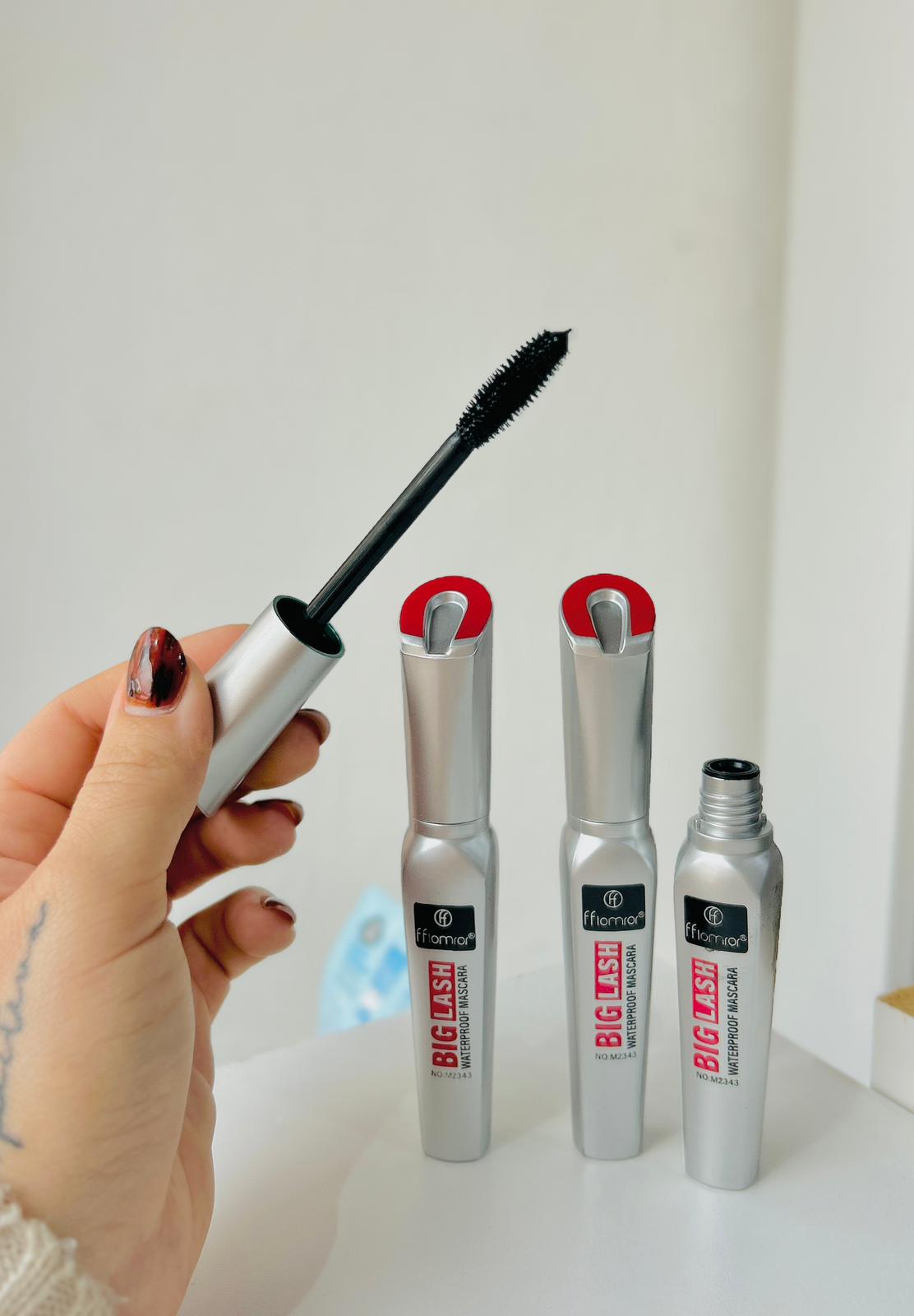 Mascara de pestañas waterploof